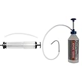 BGS 9582 | Handpumpe | 500 ml + 8356 | Umfüllpumpe | 1000 ml | für Öl, Bremsflüssigkeit und Reinigung