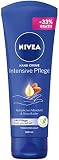 NIVEA Intensive Pflege Hand Creme (100 ml), reichhaltige Hautcreme mit Mandel-Öl für intensive Feuchtigkeit, Handpflege mit dem einzigartigen NIVEA D