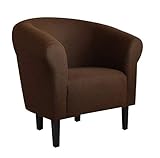 FORTISLINE Clubsessel Loungesessel Cocktailsessel Monaco 2' Sawanna Braun W364 11