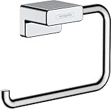 hansgrohe Toilettenpapierhalter AddStoris, Klopapierhalter ohne Deckel, C