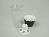 TUPPERWARE Exclusiv Zuckerhut 400 ml schwarz Zucker sugar Zuckerstreuer 30940