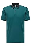 BOSS Herren Phillipson 95 Slim-Fit Poloshirt aus Bio-Baumw