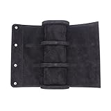 XINSTAR Multifunktionale Uhrenrolle Reisetasche Leder Uhrenrolle Box Uhrenrolle Organizer für Herren, exquisite Uhrenschatulle Uhren-Aufbewahrungsbox Uhrenzubehö