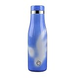 500ml Sensorflasche mit Farbwechsel, Auslaufsicher Vakuum Isolierte Thermosflasche, BPA Frei Wasserflasche für Jungen & Mädchen, , B