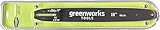 Original Greenworks Führungsschiene für Kettensäge (40cm Ersatzschwert passend für die Kettensägen GD40CS40 und GD40CS18 aus der 40V Serie von Greenworks)