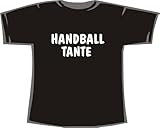 Handball Tante; T-Shirt schwarz, Gr. XXXL