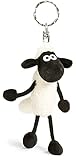 NICI 47867 Schlüsselanhänger Shaun das Schaf 10cm, WEIß