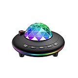 Sternenprojektor Nachtlicht für Kinder Erwachsene Schlafzimmer Wohnzimmer Stimmungsbeleuchtung Dekoration Decken Sternenprojektor,mit Fernbedienung Bluetooth Musik Lautsp