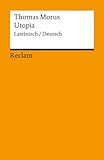 Utopia: Lateinisch/Deutsch (Reclams Universal-Bibliothek)