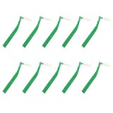 Healifty 10 Stücke Interdentalbürsten 0. 8Mm Zahnspangen Bürsten für Reiniger Zahnstocher Zahnmedizinische Zahn Zahnseide Kopf Oral Dental Hygiene Flosder Zahnstocher Reiniger Z