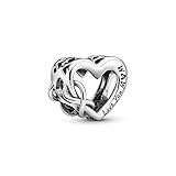 Heart and infinity sterling