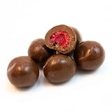 4finespirits - Gefriergetrocknete Himbeeren in Vollmilchschokolade 500g - Feinste ausgesuchte Himbeeren in einem Mantel aus Vollmilch Schoki, ideal zum Genießen oder verschenk