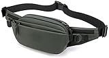 YCJK Burg Tasche Herren Taille Tasche Mode Brust Pack Outdoor Sports Gürtel Tasche for wasserdichte Männer Tasche Taschen Fanny Pack (Farbe: dunkelgrau) Langlebig und pfleg