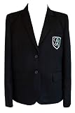 Albert Prendergast Mädchen-Blazer mit grünem Abzeichen Gr. 81 cm, Schw