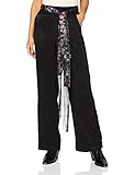 Desigual Womens HEIRA Casual Pants, Black, 40