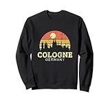 Retro Vintage Skyline Köln Shirt Köln City Geschenk Sw