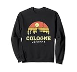 Retro Vintage Skyline Köln Shirt Köln City Geschenk Sw