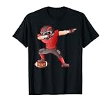 American Football Lustige Geschenke Dab Champion Football T-S