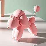 YQLKD Statue Dekor Ballon-Hundefiguren Moderne Harz-Tiermodell-Skulp