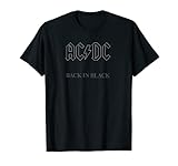 AC/DC - Back in Black Album Artwork T-S