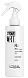 L'Oréal Professionnel Paris Tecni.ART Pli Shaper Thermo-Spray, Haarspray starker Halt, ohne Verkleben, fixiert Frisuren langanhaltend, Styling-Spray mit Hitzeschutz & Memory-Effekt, 190