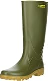 G&G Damen Herren wasserdichte Gummistiefel Nitrilgummi Brandsohle Oliv, Größe:42, Farbe:Grü