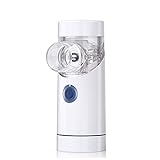 Inhalator tragbar Vernebler Inhaliergerät für Atemwegserkrankungen wirksam bei Erkältungen oder Asthma für Kinder und Erwachsene Niedriges G