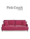 Pink Couch Notebook: 120 Lined Pages, Great Gift for Graduates, Gift for Birthday, Girs, Pink Sofa Christmas, Blank Collage Ruled Pages 8,5' x 11',