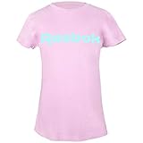 Reebok Mädchen Camiseta Big Vector Unterhemd, Pink, S