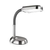 EASYmaxx 06609 LED-Standleuchte Daylight | Tageslichtlampe, Augenschonend, Energiesparend | flexibler Lampenhals, E