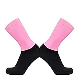 HHRHLKNH Neuro Socks Sommer-Silikon-Radsocken Rutschfester Aerodynamischer Sportlauf-A2_L(40-45)