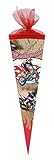 Nestler Schultüte Motocross Zuckertüte Einschulung Schulanfang Schule: Größe: 50