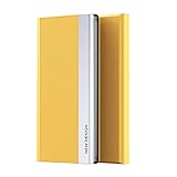 TingYR Hülle für Xiaomi 11T Pro 5G Schutzhülle, Smart Ultra Slim Flip Hülle, Anti-Scratch, Magnetverschluss, Standfunktion, Handyhülle für Xiaomi 11T Pro 5G.(Gelb)