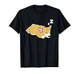 Corgi Hund Lustiger schlafender Pembroke Welsh Corgi Hund T-S
