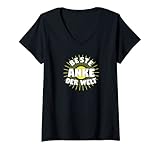 Damen Beste Anke der Welt T-Shirt mit V