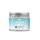 GymQueen Mineral Komplex 150 Kapseln, enthält 8 wichtige Vitamine und Mineralstoffe mit Vitamin A, Vitamin B12, Folsäure, Eisen, Magnesium, Calcium, Zink und Selen, für vegane Ernährungsweise geeig