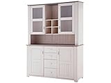 möbelando Buffet Brotschrank Buffetschrank Tellerschrank Schrank Anrichte Malmö I