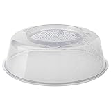 Ikea Mikrowellendeckel, Grau / Blau, 2 Stück