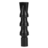 Pssopp Aquarium Wasserauslauf Kunststoff Aquarium Wasserauslauf Entenschnabel 360 ° Aquarium Rotierender Wasserauslauf Flexible Aquarium Ente mit Flachdüse(20mm Flacher Entenschnabel)