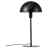 Tischleuchte & Nachttischlampe Tischleuchte in Schwarz ELLEN E14 Metall Esszimmer Wohnzimmer | 1-flammig