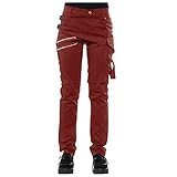 Eaylis Unisex Halloween Slim Steampunk Denim Hose Seite schöne Gothic Retro Hose, Hosen Stretch Sporthose Hose Jogger mit Taschen Slim Fit Freizeithose Hose zum Wandern und für Outdoor-Ak