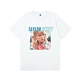LXF Taylor Swift Kurzarm für Herren Und Damen, Taylor Swift T-Shirt, Sommer Casual T-S