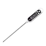 YUN&DSC Lebensmittel-Thermometer TP300 Milch Fleisch Kochen Werkzeuge Stiftart Struktur Lebensmittelsonde für Küche Grill mit digitaler S
