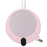 Nannigr Tassenwärmer, kompakte Größe Teetassenwärmer intelligentes Touchpanel für alle Arten von Getränken für die Heimküche(Rosa)