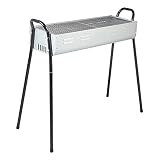 hkwshop Grill Picknickgrill Dicke Legierung Tragbare Holzkohle Barbecue Grill Outdoor Camping Barbecue Utensilien Grill Kohle Grill leicht zu reinigen und zu lagern BBQ Holzkohlegrill (Size : Large)