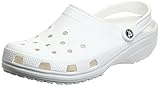 Crocs Unisex Classic Pantoffeln, White, 46/47 EU