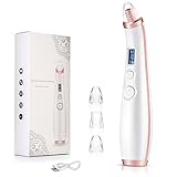 Mitesserentferner Porenreiniger Vakuumsauger,CANTIK Mitesser Entferner-Elektrisch Vakuumsauger USB Aufladung, LCD Display,Blackhead Remover mit 4 Austauschbaren Reinigungsaufsützen ak