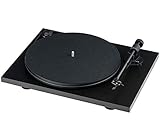 Pro-Ject Primary E, Audiophiler Plug&Play Plattenspieler (Schwarz)