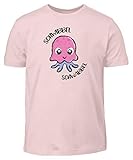 Schwibbel schwabbel süße Qualle Strand Kinder Quallen T-Shirt Urlaub - Kinder T-Shirt -7/8 (122/128)-Pink Six