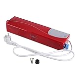 AYNEFY Durchlauferhitzer, Elektronischer Durchlauferhitzer Kleiner Elektrischer Warmwasserbereiter Instant-Warmwasserbereiter für Küche und Bad, 220v 3000w(rot)
